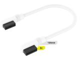 Описание и цена на Corsair iCUE LINK Cable 13.5cm, White (2-pack)