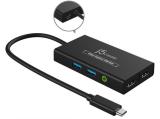 Описание и цена на j5create JVA01 Capture, HDMI - HDMI, USB-C hub, Black