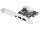 Описание и цена на Digitus PCI-E Firewire 1394a Card DS-30201-5