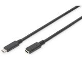 Описание и цена на Digitus USB Type-C extension cable 2m AK-300210-020-S