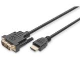 Описание и цена на Digitus HDMI to DVI-D Video cable 2m DB-330300-020-S