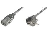 Описание и цена на Digitus Schuko to IEC C13 Power Cord 2.5m AK-440100-025-S