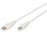  кабели: Digitus USB-A to USB-B Cable 1.8m AK-300102-018-E
