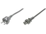 Описание и цена на Digitus Schuko to IEC C5 Power Cord 1.2m AK-440115-012-S