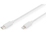 Описание и цена на Digitus USB-C to Lightning cable 1m DB-600109-010-W