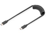 Описание и цена на Digitus USB 2.0 Type-C Cable 1m AK-300431-006-S
