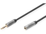 Digitus 3.5mm Audio Extension Cable 1.8m DB-510210-018-S кабели аудио 3.5mm Stereo Jack Цена и описание.