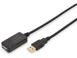 Описание и цена на Digitus USB 2.0 Active Extension Cable 5m DA-70130-4