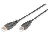 Описание и цена на Digitus USB-A to USB-B cable 5m AK-300105-050-S
