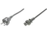 Описание и цена на Digitus Schuko to IEC C5 Power Cord 0.75m AK-440115-008-S