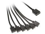 Описание и цена на Kolink 1 to 6 ARGB Splitter 30cm ZUAD-1208