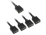Описание и цена на Kolink 1 to 4 ARGB Splitter 30cm ZUAD-1474