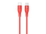 Описание и цена на TELLUR Silicone USB-C Cable 1m, Red