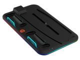 Canyon CS-5, PS5 Charger stand with RGB light, Black гейминг аксесоари разни  Цена и описание.