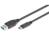 Описание и цена на Digitus USB-A to USB-C Cable 1m AK-300136-010-S