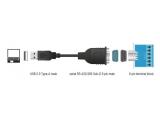 DeLock USB-A to Serial Adapter 62406 снимка №2