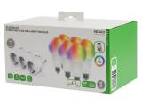 Deltaco SH-KIT03 - 3 x мини контакти - 6 x LED крушки снимка №2 Deltaco SH-KIT03 - 3 x мини контакти - 6 x LED крушки снимка №2