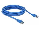 Описание и цена на DeLock USB 3.0 Type-A Extension Cable 5m 82541
