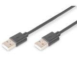 Описание и цена на Digitus USB 2.0 Type-A Connection Cable 1.8m AK-300101-018-S
