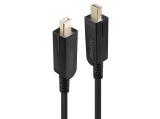 Lindy Fibre Optic Hybrid Mini DisplayPort 1.4 Cable 30m снимка №2