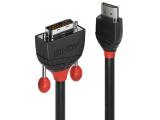 Описание и цена на Lindy HDMI to DVI-D Cable 3m, Black Line