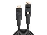 Lindy Fibre Optic Hybrid Mini DisplayPort 1.4 Cable 20m снимка №2