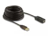 DeLock USB 2.0 Type-A Extension Cable 10m кабели USB кабели USB-A Цена и описание.