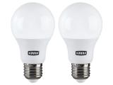 Нови модели и предложения за E27 осветление: XAVAX LED крушка, E27, 806 lm, 60W, Топло бяла, 2 бр