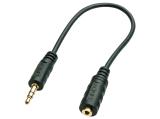 адаптери: Lindy 3.5mm Male to 2.5mm Female Audio Adapter 35699
