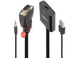 Описание и цена на Lindy VGA & Audio to HDMI Adapter 60cm 38284
