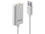 Описание и цена на Lindy USB Type A to Audio Adapter 42926