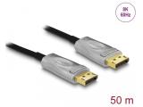 Описание и цена на DeLock Active Optical Cable DisplayPort 1.4 8K 50m