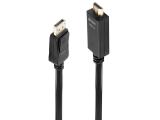 Описание и цена на Lindy DisplayPort to HDMI 10.2G Cable 0.5m