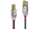  кабели: Lindy USB 2.0 Type A to B Cable 0.5m, Cromo Line