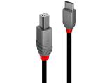 Описание и цена на Lindy USB 2.0 Type C to B Cable 3m, Anthra Line