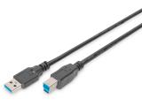 Описание и цена на Digitus USB 3.0 Type-A to Type-B Cable 1.8m AK-300115-018-S
