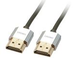 Описание и цена на Lindy CROMO Slim High Speed HDMI Cable with Ethernet 2m