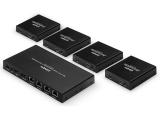 Lindy Cat 6 4 Port HDMI 4K60 & IR Splitter Extender 70m снимка №2 Lindy Cat 6 4 Port HDMI 4K60 & IR Splitter Extender 70m снимка №2