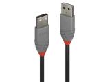 Описание и цена на Lindy USB 2.0 Type A Cable 0.2m, Anthra Line