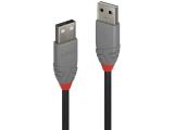 Описание и цена на Lindy USB 2.0 Type A Cable 0.5m, Anthra Line