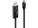 Описание и цена на Lindy USB-C to DP 8K60 Adapter Cable - 1m