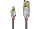 Описание и цена на Lindy USB 2.0 Type A to Micro-B Cable 2m, Cromo Line