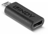 Описание и цена на Lindy USB 2.0 Type Micro-B to C Adapter