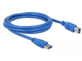Описание и цена на DeLock USB-A to USB-B Cable 2m 82434