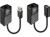 Описание и цена на Lindy USB 1.1 Cat 6 Basic Extender 60m