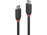 Описание и цена на Lindy USB 3.2 Type-C Cable 0.5m, Black Line
