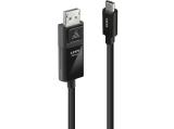 Описание и цена на Lindy USB Type C to DP 8K60 Adapter Cable with HDR 2m