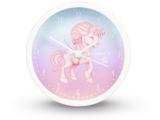 Описание и цена на HAMA Magical Unicorn Детски стенен часовник