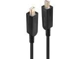 Lindy Fibre Optic Hybrid Mini DisplayPort 1.4 Cable with Detachable DP Connectors 10m снимка №2