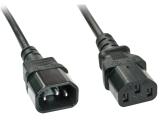 Описание и цена на Lindy C14 to C13 Mains Extension Cable 5m, black